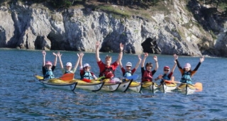  Descubrimiento del kayak de mar en el 29 